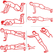 Push-up Variations icon