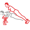 Incline Push Up icon