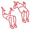 Bent Leg Neutral Grip Body Row icon