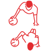 Assisted Unstable One Arm Push Up icon