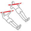 Wide Grip Body Row icon