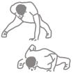 One Arm Push Up icon