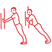 Wall Triceps Push Up icon